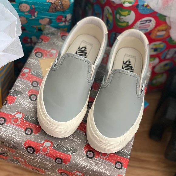 vans slip on 59 grey